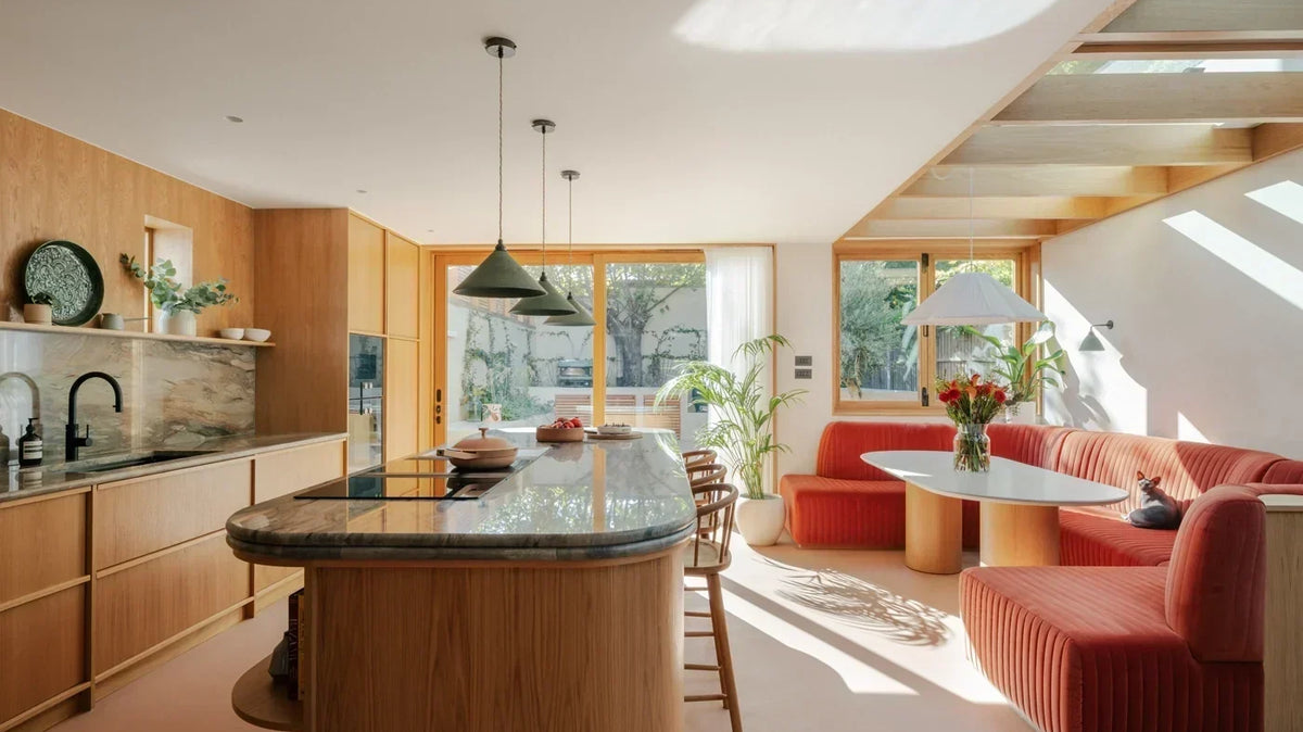 Symposion House - A Mediterranean-inspired kitchen