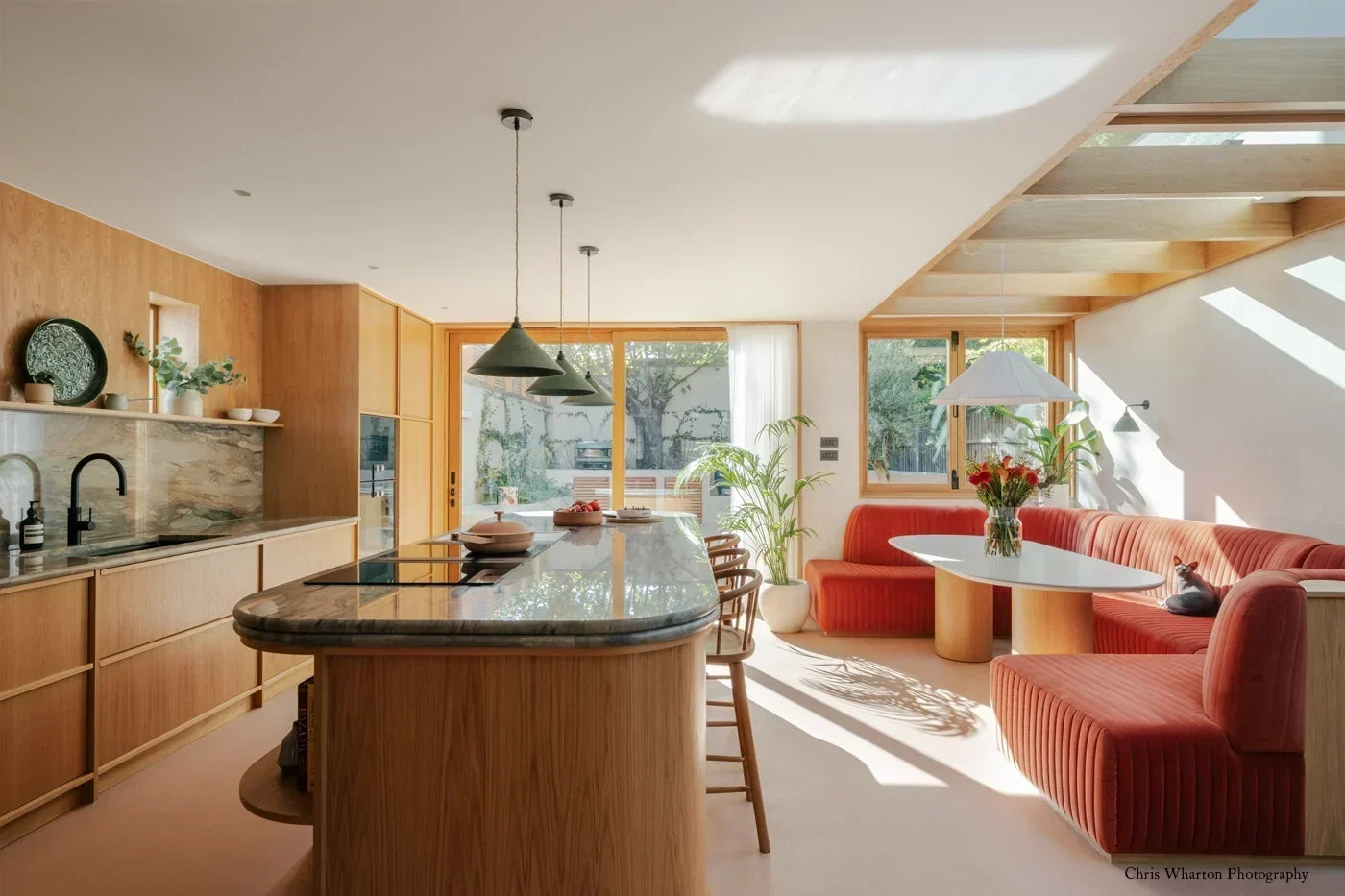 Symposion House - A Mediterranean-inspired kitchen